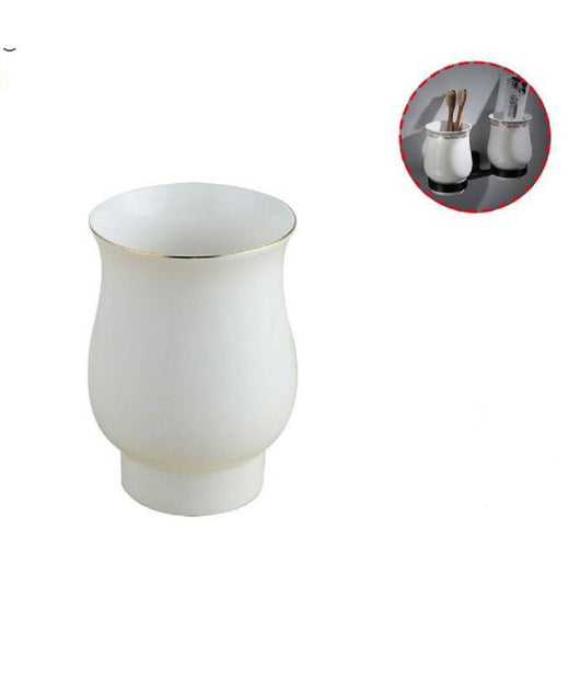 Bicchiere Di Ricambio Portaspazzolini Per Supporti A Muro Attacco Standard 59341         