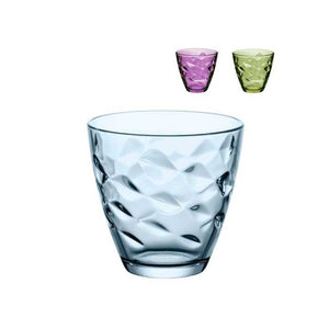 Bicchiere Flora Acqua Lilla cc 260 pz.6 Bormioli
