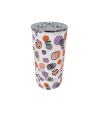 Bicchiere Porta Spazzolini 3 Fori Sfere Astratte Accessorio Arredo Bagno 87083         