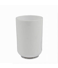 Bicchiere Porta Spazzolini Dentifricio Bianco Accessori Arredo Per Bagno 69463         