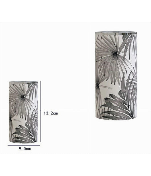 Bicchiere Porta Spazzolino Con Fori Tropicale Accessorio Arredo Da Bagno 87069         