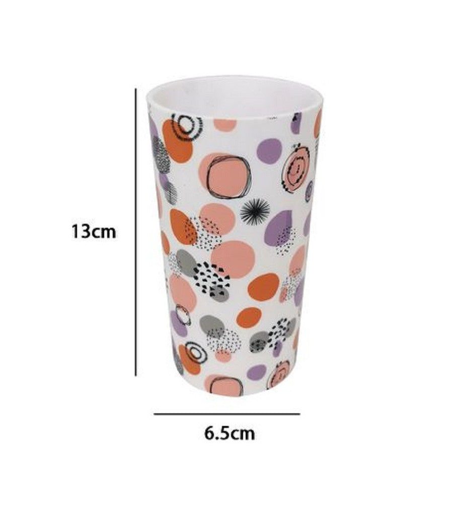 Bicchiere Portaspazzolini Dentifricio Sfere Astratte Bagno Accessori Arredo 87082         