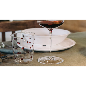 Bicchiere Zafferano Party Tumbler 45 Cl Set Multicolore 6 pezzi In Vetro