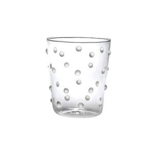 Bicchiere Zafferano Party Tumbler Bianco 45 Cl Set 6 pezzi In Vetro