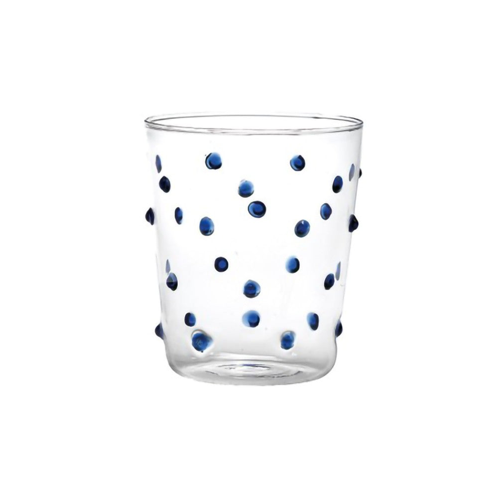 Bicchiere Zafferano Party Tumbler Blu 45 Cl Set 6 pezzi In Vetro