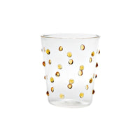 Bicchiere Zafferano Party Tumbler Giallo oro 45 Cl Set 6 pezzi In Vetro