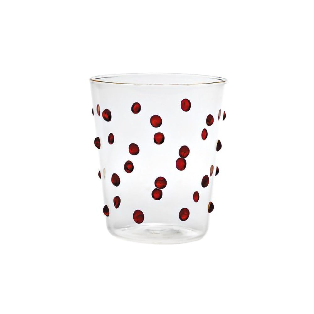 Bicchiere Zafferano Party Tumbler Rosso 45 Cl Set 6 pezzi In Vetro
