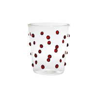 Bicchiere Zafferano Party Tumbler Rosso 45 Cl Set 6 pezzi In Vetro