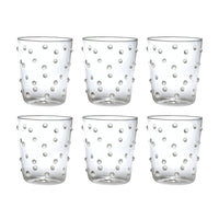 Bicchiere Zafferano Party Tumbler Trasparente 45 Cl Set 6 pezzi In Vetro