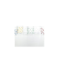 Bicchiere Zafferano Party Tumbler Verde 45 Cl Set 6 pezzi In Vetro