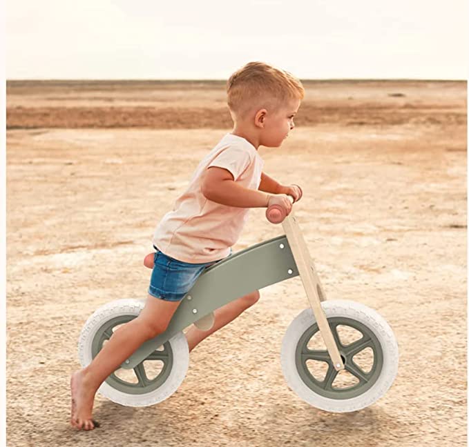 Bici Senza Pedali In Legnoper Bambino e Bambina da 18 Mesi bambini Bicicletta da 2 anni legno Equilibrio Balance Prima B