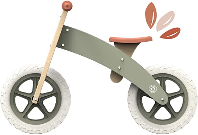 Bici Senza Pedali In Legnoper Bambino e Bambina da 18 Mesi bambini Bicicletta da 2 anni legno Equilibrio Balance Prima B