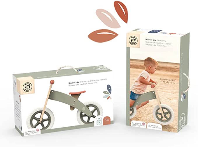 Bici Senza Pedali In Legnoper Bambino e Bambina da 18 Mesi bambini Bicicletta da 2 anni legno Equilibrio Balance Prima B