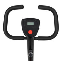 IDMarket - Bicicleta estática ajustable con pantalla LCD multifunción