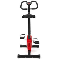 IDMarket - Bicicleta estática ajustable con pantalla LCD multifunción