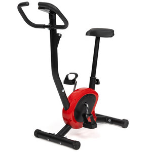 IDMarket - Bicicleta estática ajustable con pantalla LCD multifunción