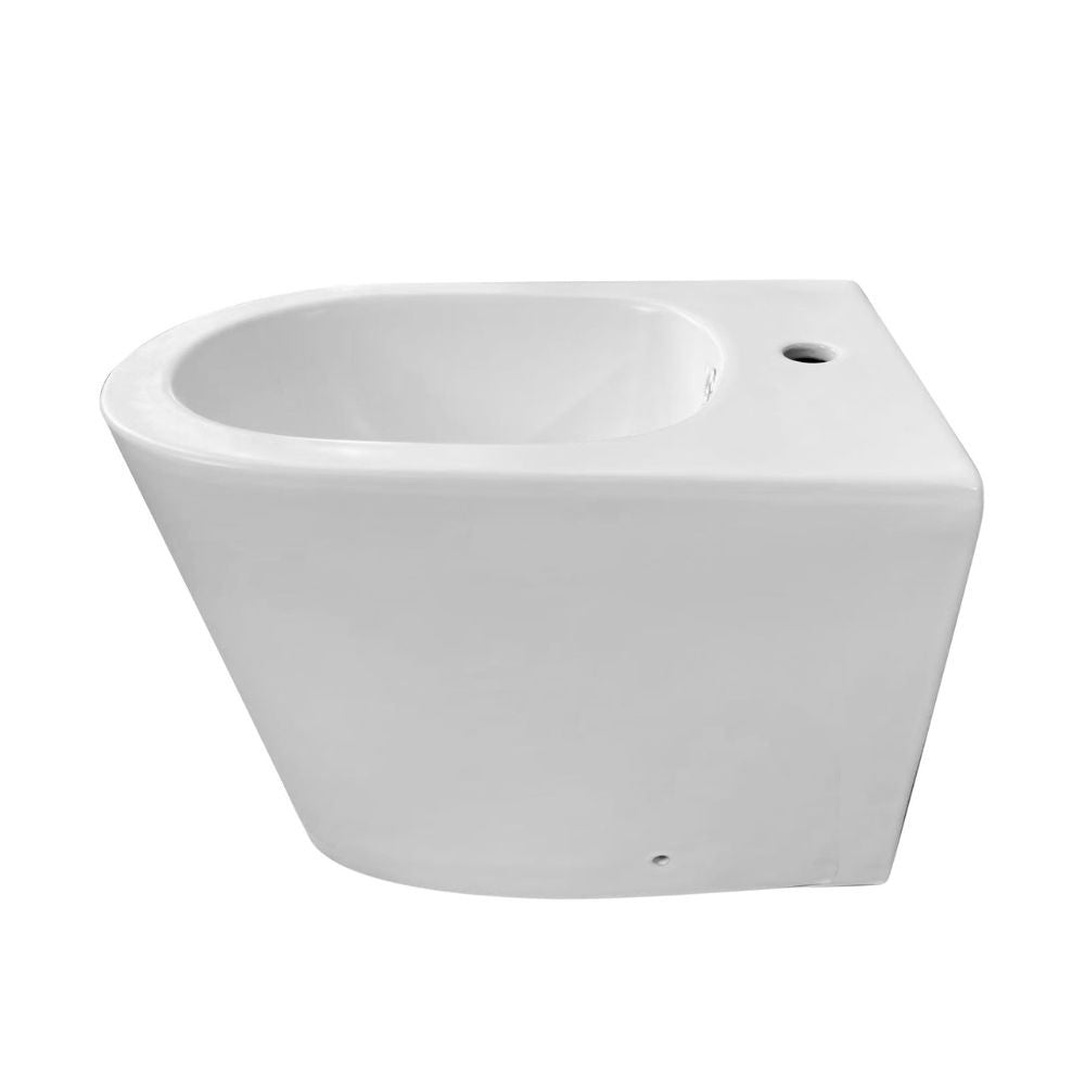 Bidet a pavimento bianco lucido YJ-1380F
