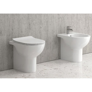 EOLIS Piano di lavoro in ceramica BTW Bidet 52x41x36 cm