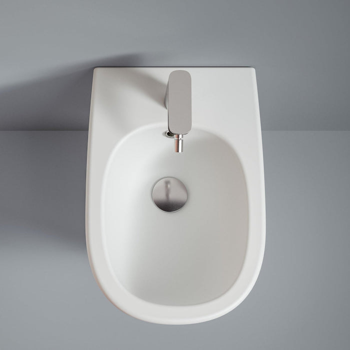Bidet Da Terra The ArtCeram Bianco Lucido "Ten"