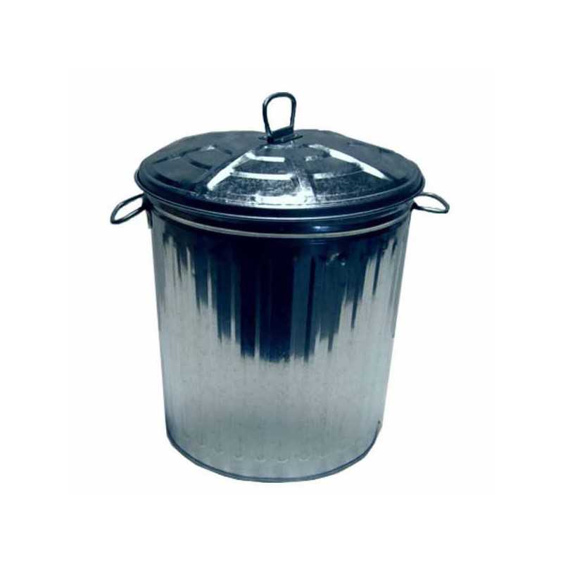 Bidone Immondizia Latta con Cop. L 7 Ladydoc 06128