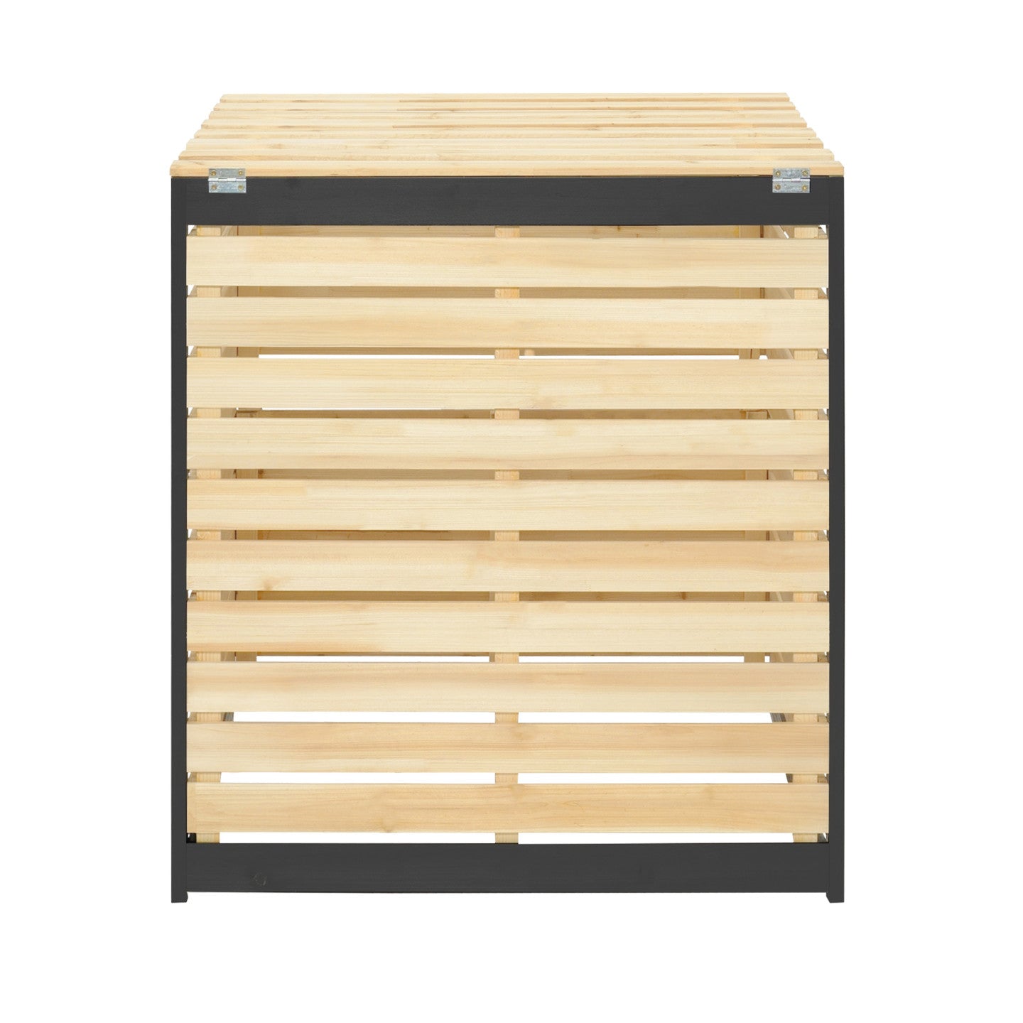 IDMarket - Bidone per compost in legno da 500 litri