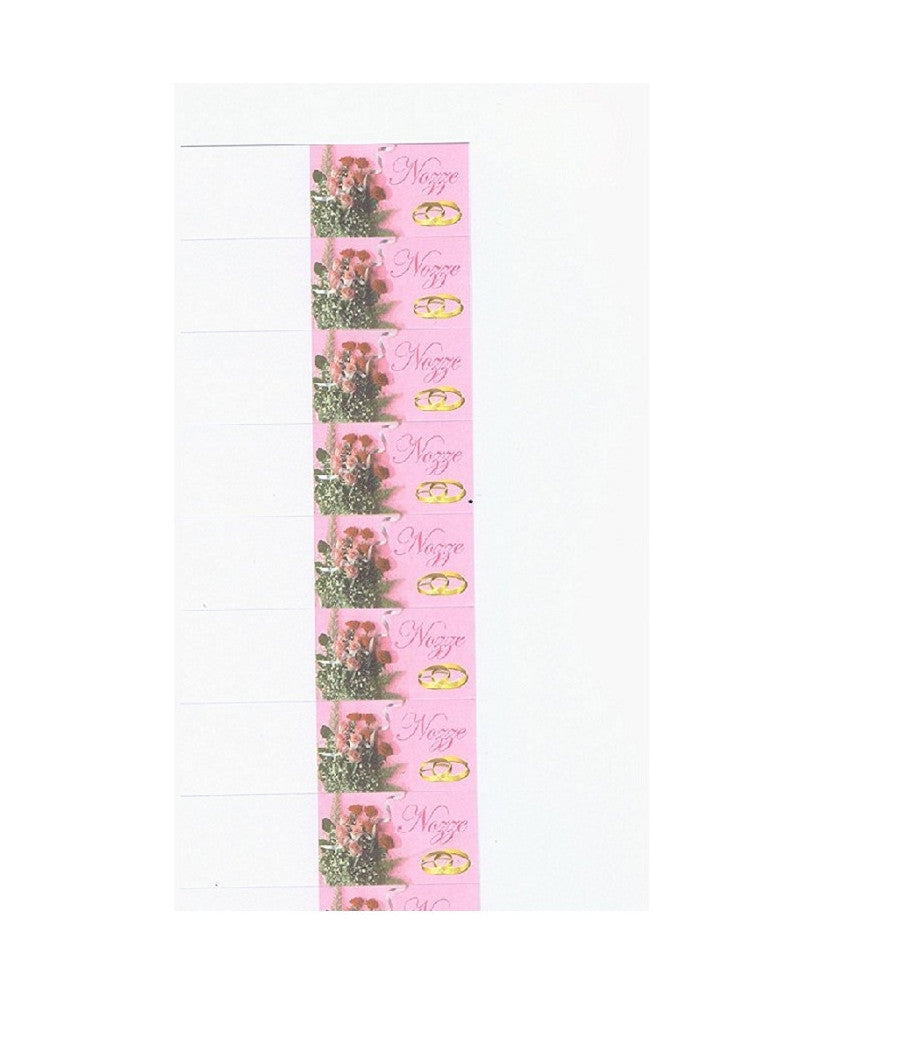 Bigliettini Per Bomboniere Nozze Matrimonio Anelli Fedi Stampabili Pretagliati         