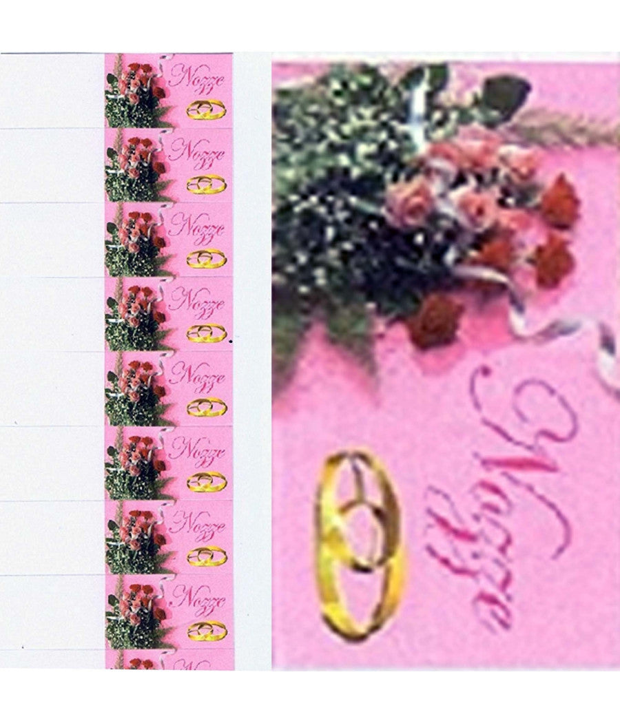 Bigliettini Per Bomboniere Nozze Matrimonio Anelli Fedi Stampabili Pretagliati         