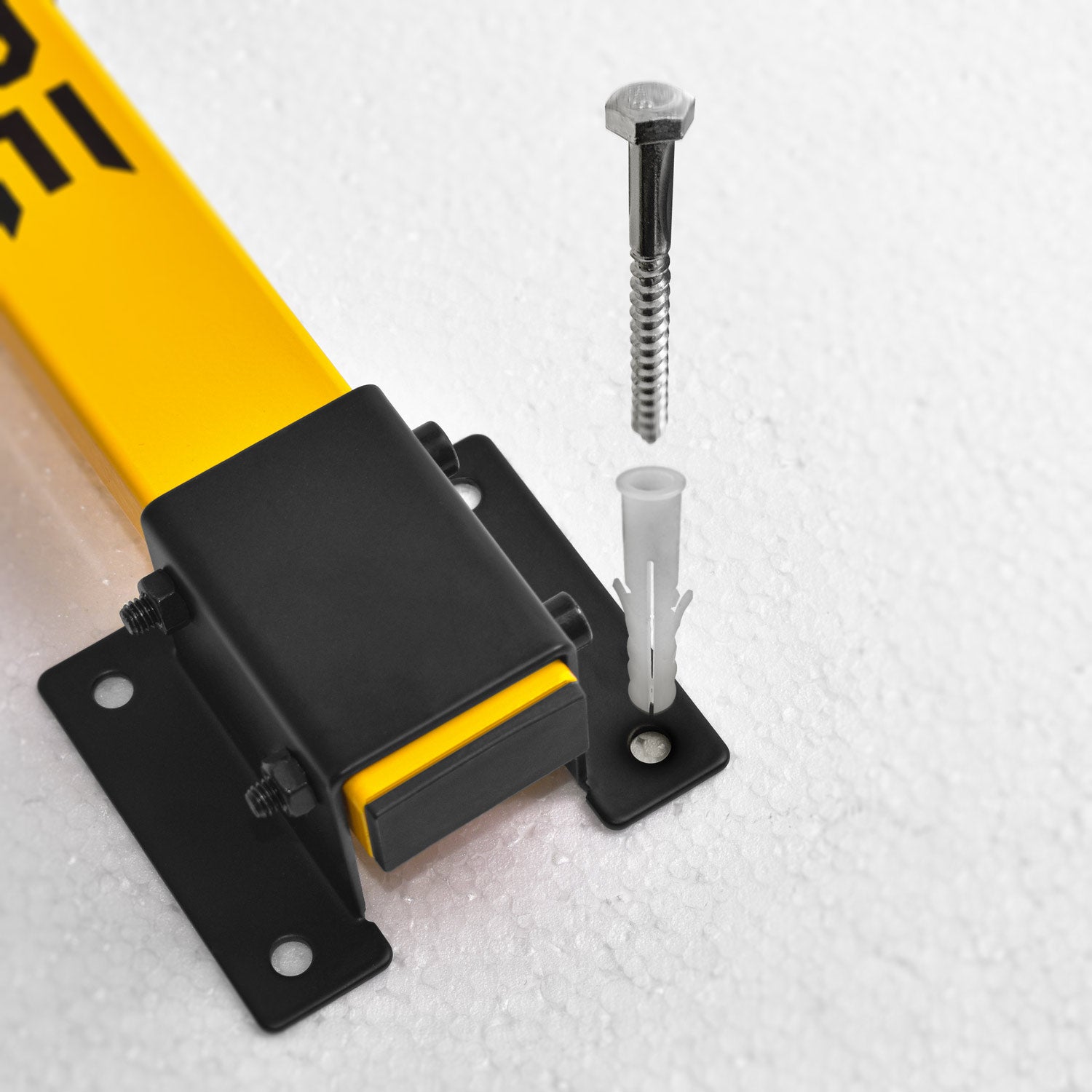 Bringer - Rastrelliera fermabici da muro 3 posti portabici verticale in acciaio zincato con ganci rivestiti in PVC. Bike Rack modulare regolabile compatibile con tutti i modelli di bicicletta.