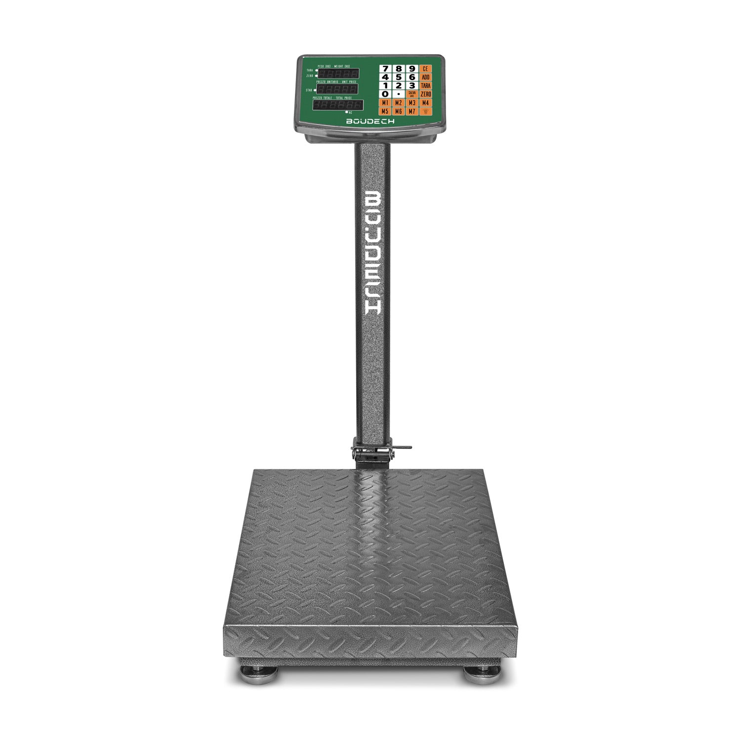 Bilancia Digitale 300 Kg A Piattaforma Elettronica Display Lcd Retroilluminato Digitale Industriale