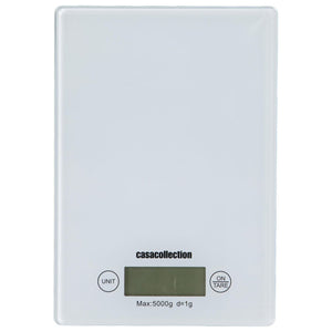 Bilancia Cucina 5kg Elettrica White Tray