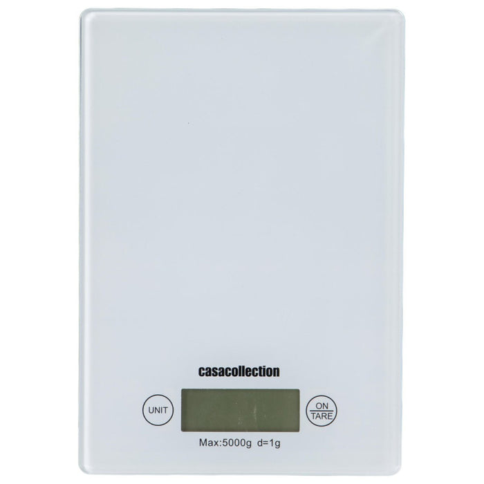 Bilancia Cucina 5kg Elettrica White Tray