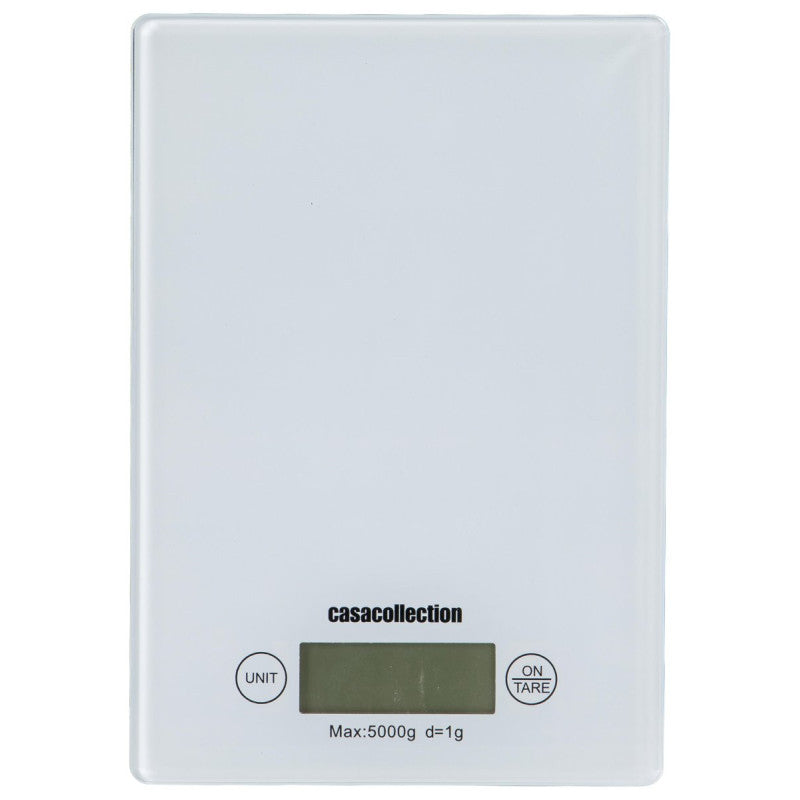 Bilancia Cucina 5kg Elettrica White Tray