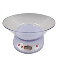 Bilancia Da Cucina Alimenti Elettronica Digitale Precisione Con Ciotola 5kg         