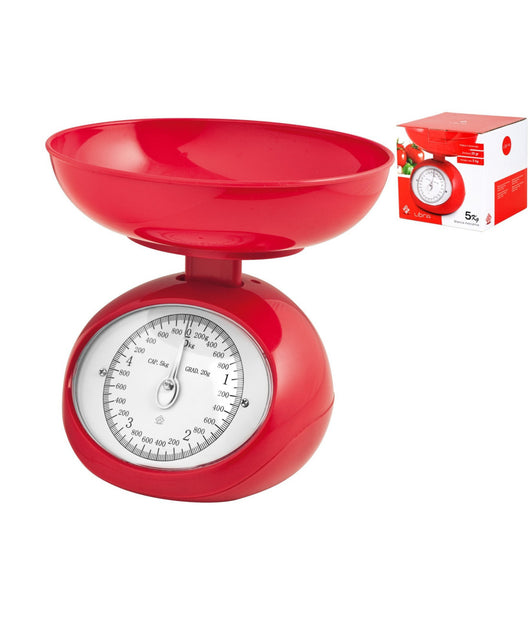Bilancia Da Cucina Meccanica Lancetta Classica Da 0 A 5 Kg Vari Colori         