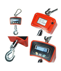 Bilancia Da Gru 1000 Kg Con Gancio Acciaio Inox Bilancia Industriale         