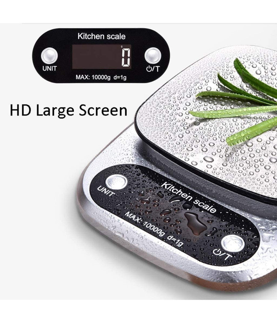 Trade Shop - Bilancia Digitale Accessorio Per Cucina Casa Elettronica Q-c305 Pesa Alimenti -