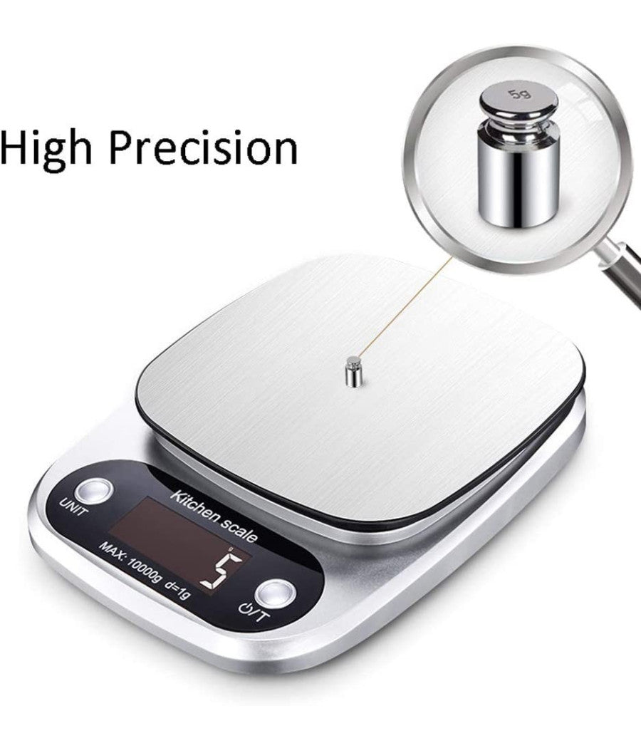 Trade Shop - Bilancia Digitale Accessorio Per Cucina Casa Elettronica Q-c305 Pesa Alimenti -