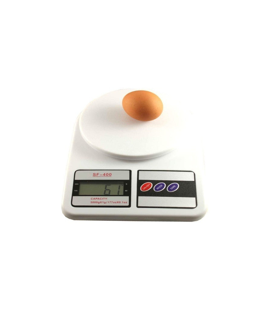 Bilancia Digitale Lcd Tasto Tara Pesa Da 1 Gr A 7 Kg Sf 400 Casa Cucina         