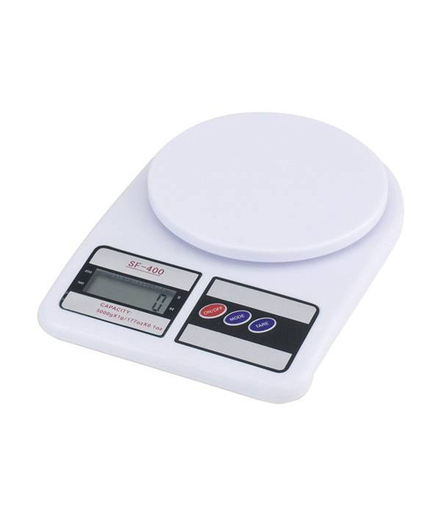 Bilancia Digitale Lcd Tasto Tara Pesa Da 1 Gr A 7 Kg Sf 400 Casa Cucina         