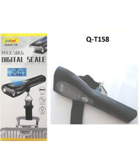 Bilancia Digitale Portatile Per Bagagli Fino A 50kg Metro Torcia Display Q-t158         