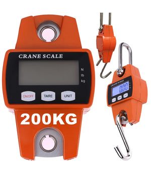 Bilancia Dinamometro Digitale A Molla Meccanica Fino 200kg Bilancia Pesa Bagagli         