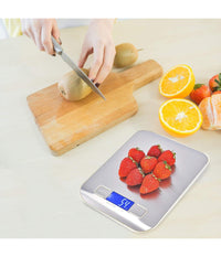 Bilancia Elettronica Digitale Da Cucina Digitale In Acciaio Inossidabile Max 5kg         