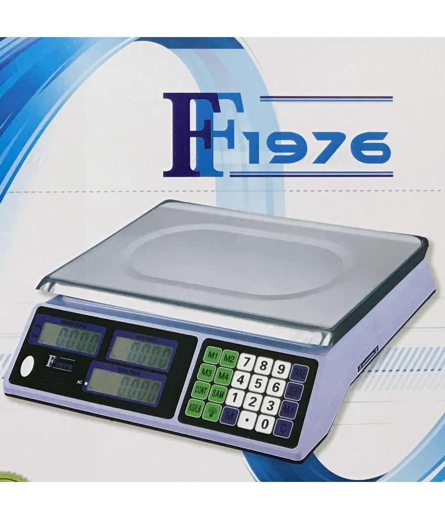 Bilancia Elettronica Digitale Professionale In Acciaio Inox Da 5 Gr. A Max 40 Kg         