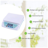 Trade Shop - Bilancia Elettronica Digitale Professionale Min 1 Gr Max 25kg Cucina Laboratorio -