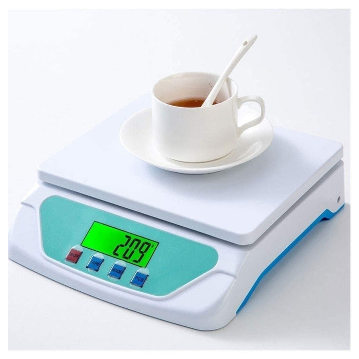 Trade Shop - Bilancia Elettronica Digitale Professionale Min 1 Gr Max 25kg Cucina Laboratorio -