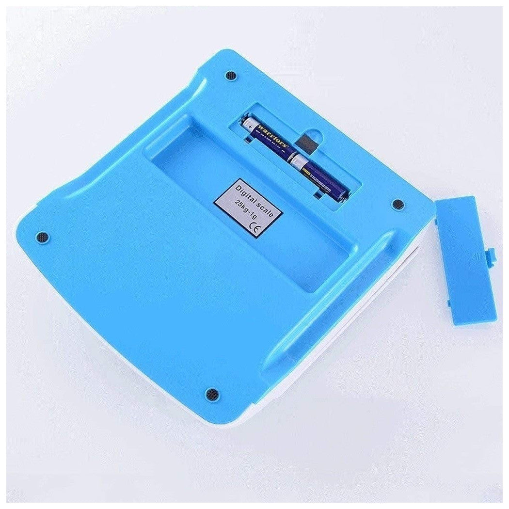 Trade Shop - Bilancia Elettronica Digitale Professionale Min 1 Gr Max 25kg Cucina Laboratorio -