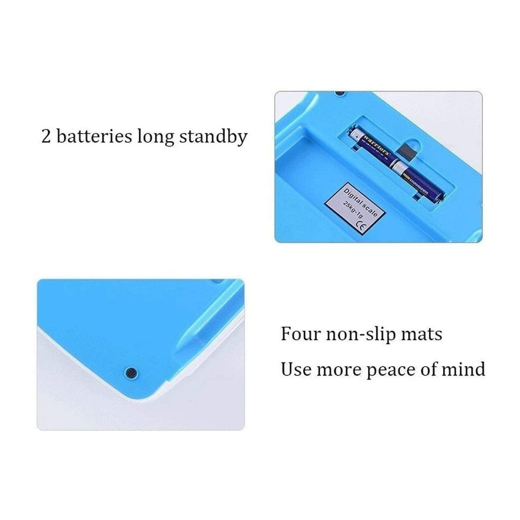 Trade Shop - Bilancia Elettronica Digitale Professionale Min 1 Gr Max 25kg Cucina Laboratorio -