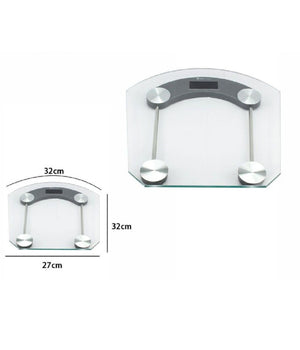 Bilancia Pesapersone Digitale Pesa Persona Elettronica Vetro Fino A 180kg 60427         