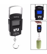 Bilancia Portatile Elettronica Per Pesca Caccia Pesa Bagagli 50 Kg Wh-a08         