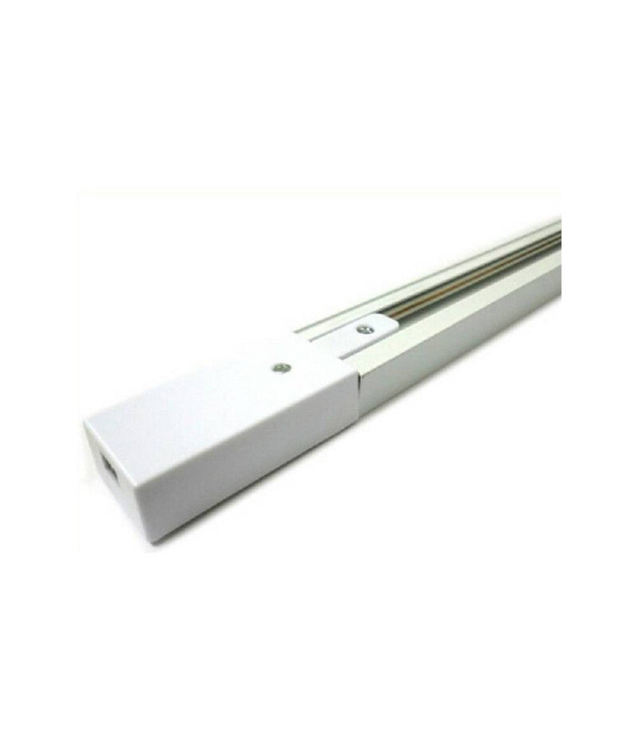 Binario 1mt Elettrificato 2 Poli Rinforzato Monofase Bianco Faro Pista-b Bina-b         